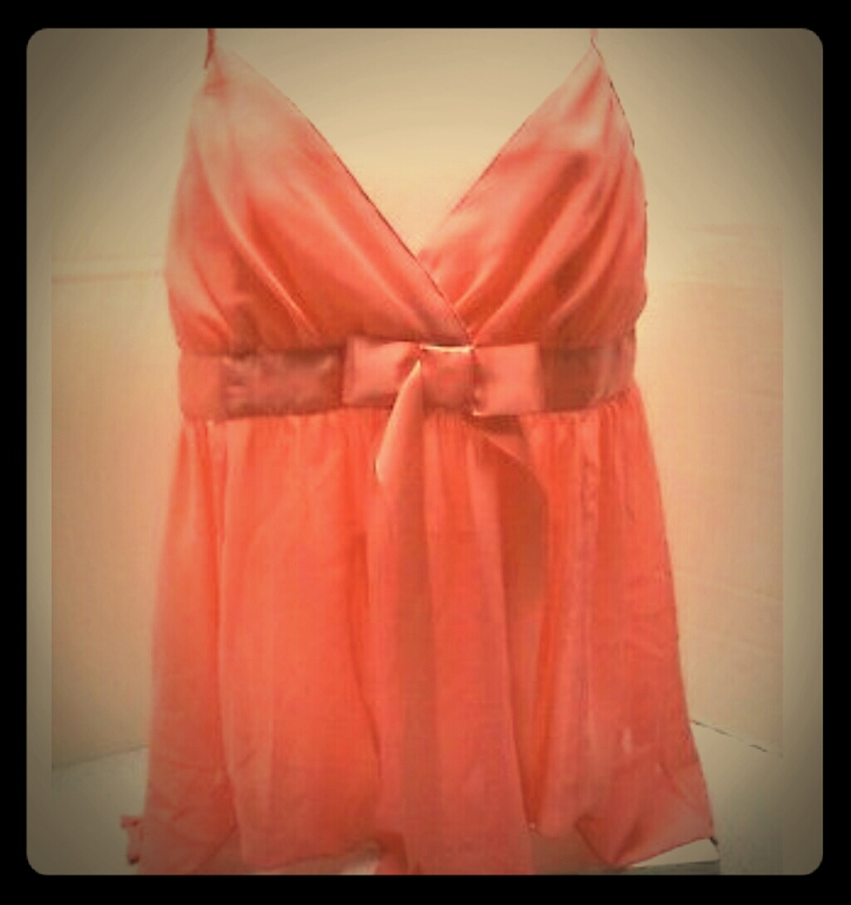NWT Babydoll Top & Thong